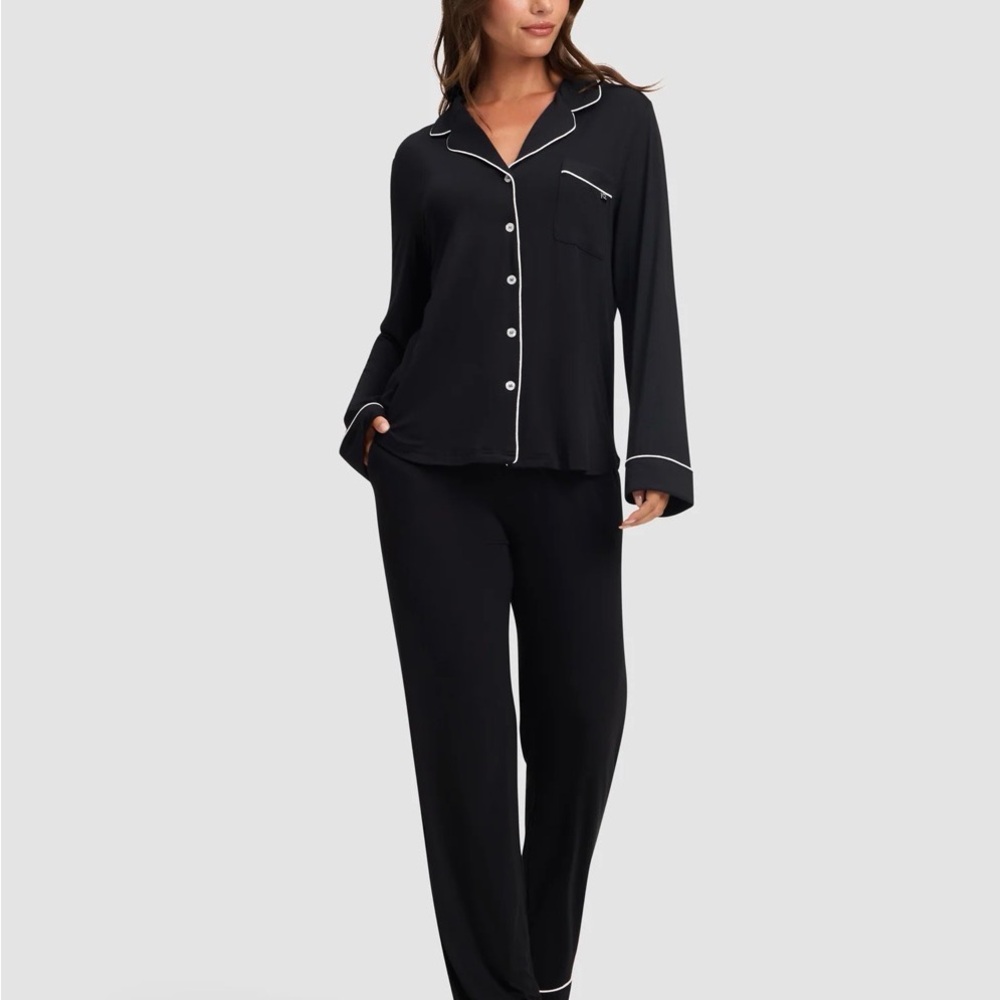 Cozy Earth Black Pajama Set